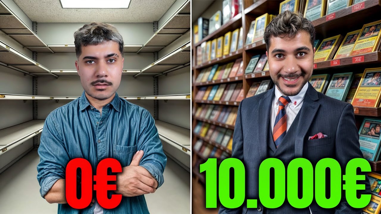 Vom 0 € Zum 10,000€ SammelKarten Laden!