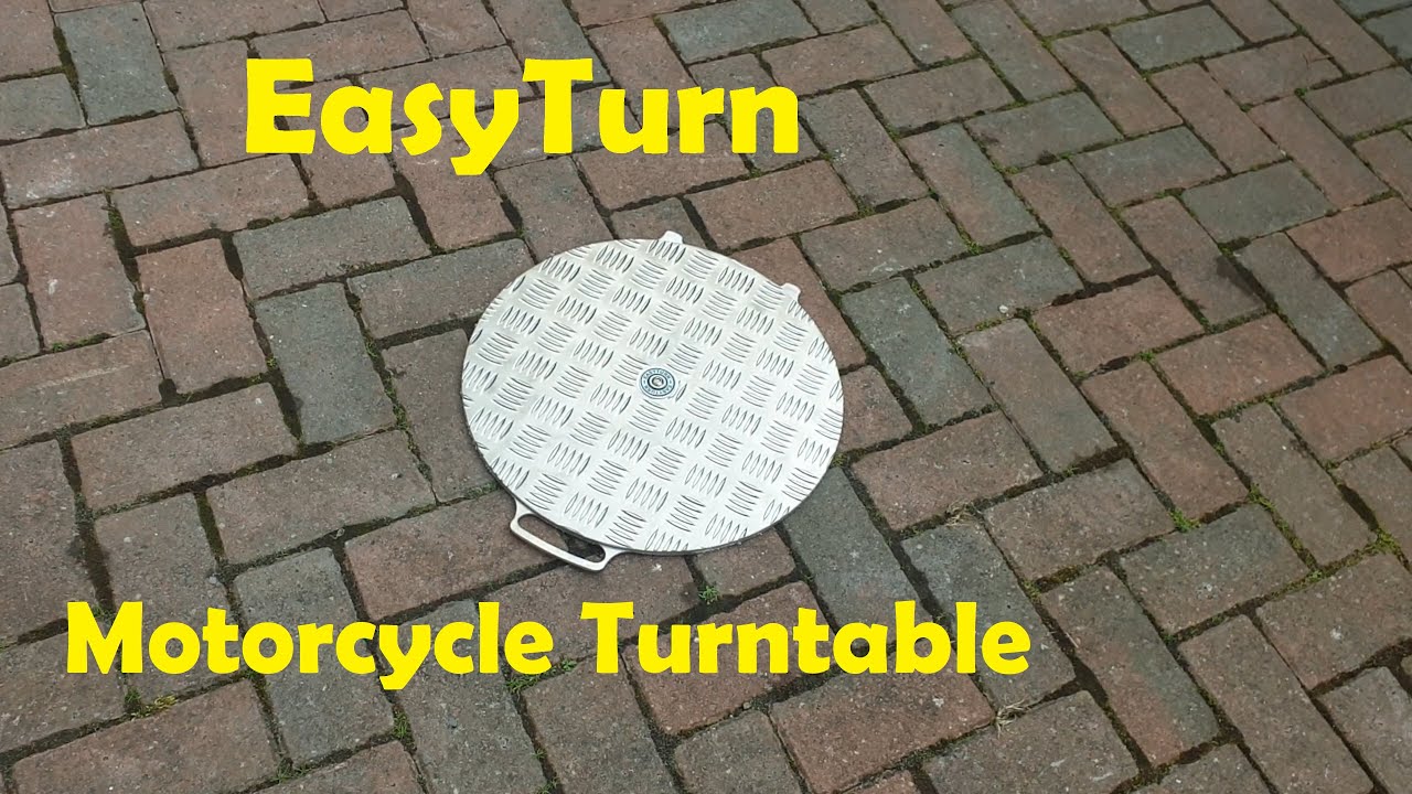 EasyTurn - Motorbike centre stand Turntable!