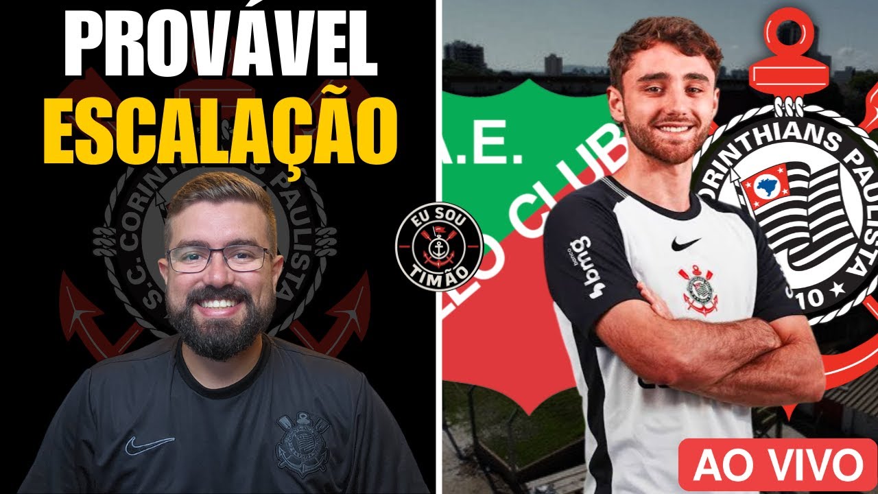 🔴AO VIVO🔴VELO CLUBE X CORINTHIANS | PROVÁVEL ESCALAÇÃO | RONY NO CORINTHIANS?
