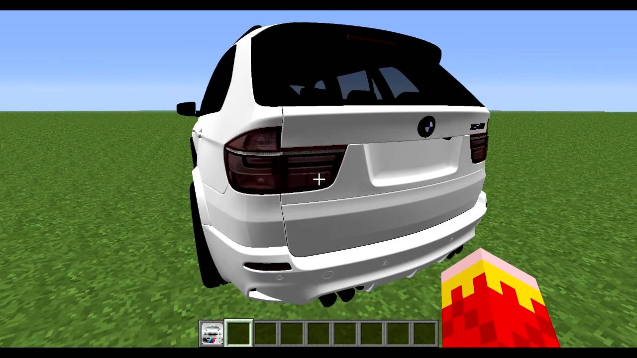 Minecraft BMW Car Mod Review (BMW X5 //M in Minecraft!)