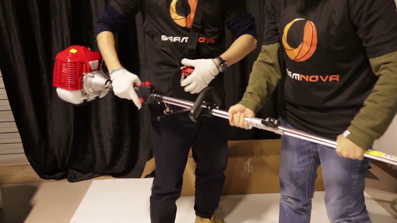 BEAMNOVA Gas Powered Sweeper Power Broom Cleaning Machine
