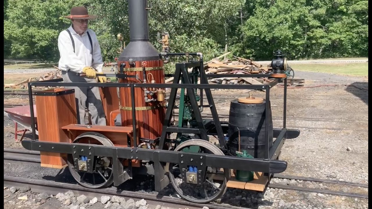 Tom Thumb Locomotive at the Hesston Steam Museum