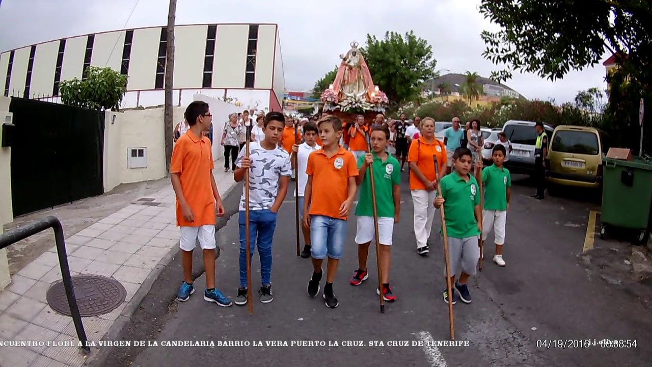 PROCESION VIRGEN LA CANDELARIA BARRIO LA VERA .PUERTO LA CRUZ. j.j.oliva