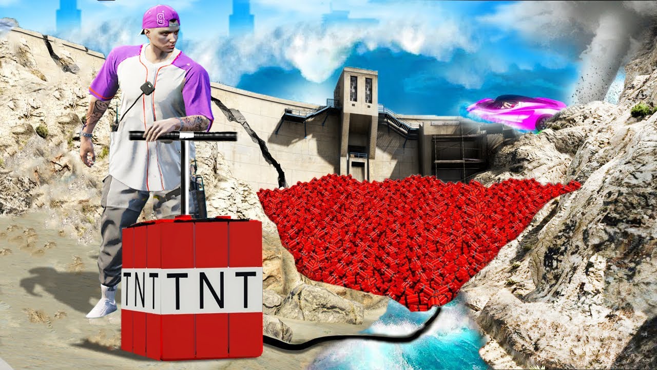 Am DETONAT BARAJUL in GTA 5! 🧨