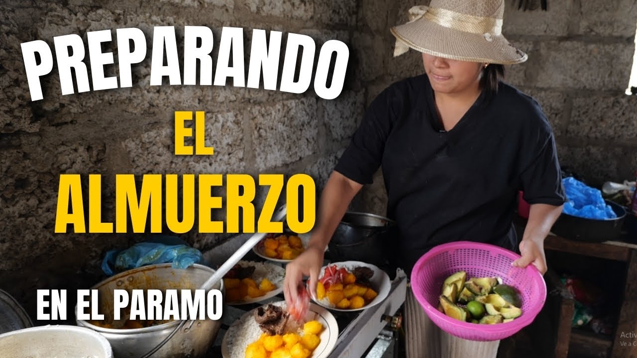COCINANDO EL ALMUERZO PARA LAS MAMITA QUE ME ESTA AYUDANDO PARA EL MEDIANO | NOEMI GUAPI