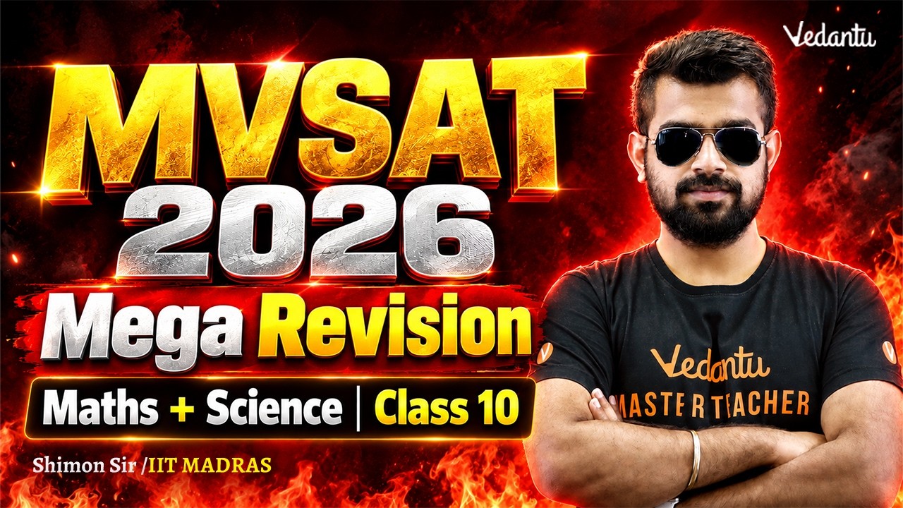 MVSAT 2026 Mega Revision | Maths + Science | Class 10🔥Shimon Sir