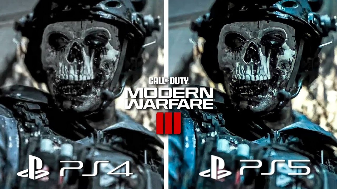 Call of Duty Modern Warfare 3 PS4 vs PS5 Graphics Comparison