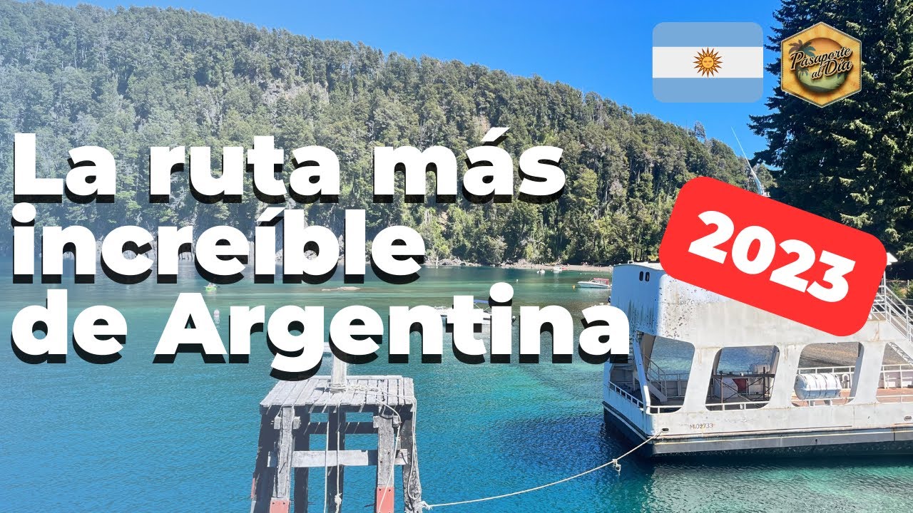 RUTA DE LOS 7 LAGOS 🇦🇷 Qu&eacute; hacer 🚗 Viaje de Villa La Angostura a San Mart&iacute;n de los Andes 🏞 [4K]