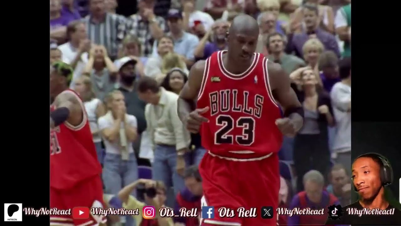 The Goat Doing Goat Issh!! Rell Reacts To Jordans Historic Bulls Mixtape From the Jordan VAULT!!!