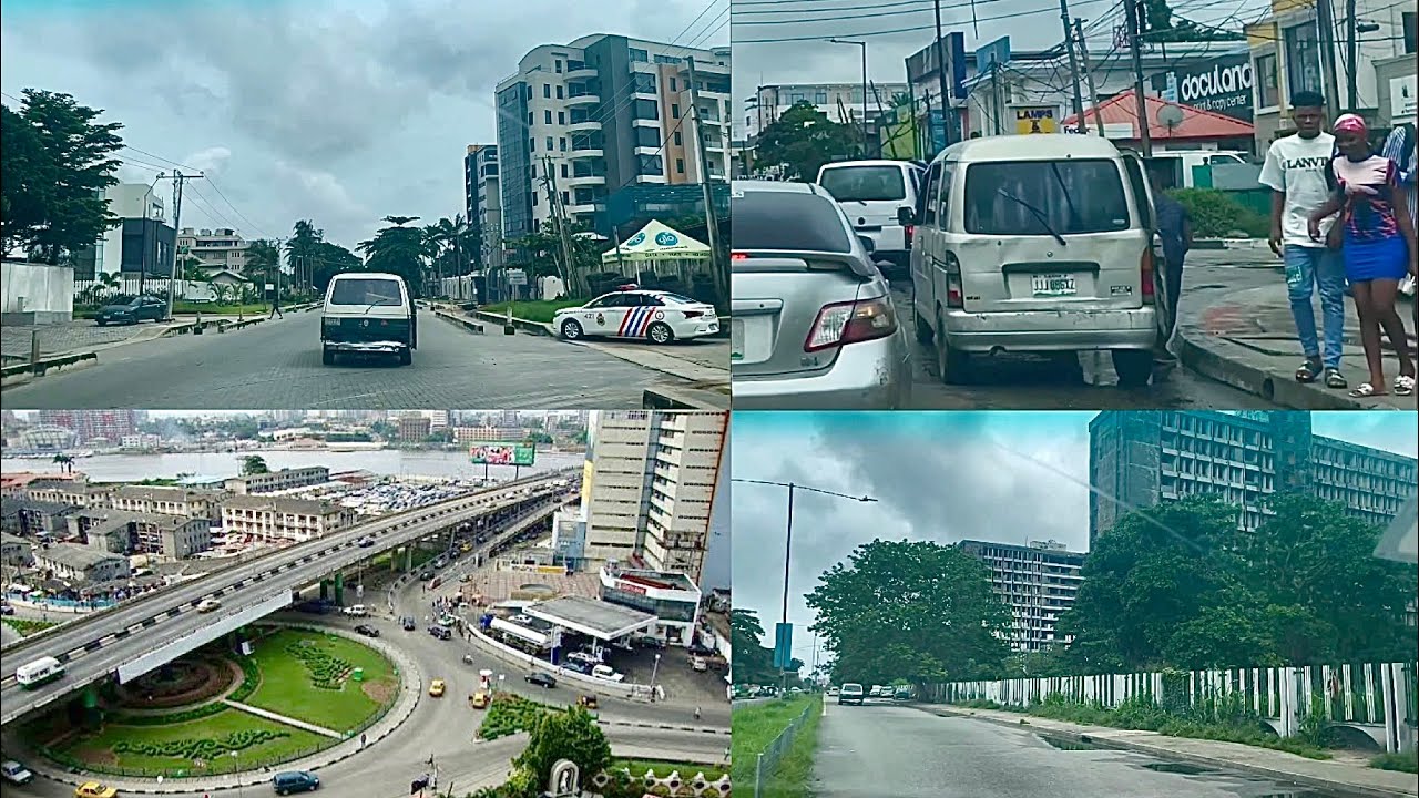 Lagos drive, Obalende to Falomo, Ikoyi | 4K