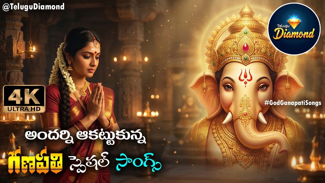 వినాయకుడి స్పెషల్ సాంగ్స్ #LordVinayakaSongs #devotionalsongs #bhakthi #entertainment #TeluguDiamond