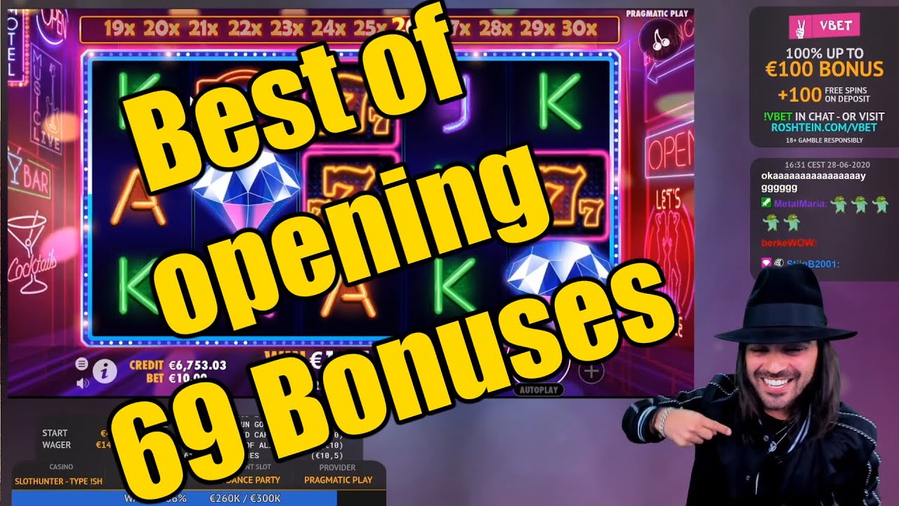 🔥💶Best of opening 69 Bonuses🔥💶 after Bonushunt Roshtein Twitch Stream highlights 28.06.20