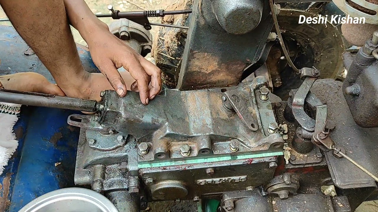 Power tiller Gear repair II Greaves power tiller Gear box
