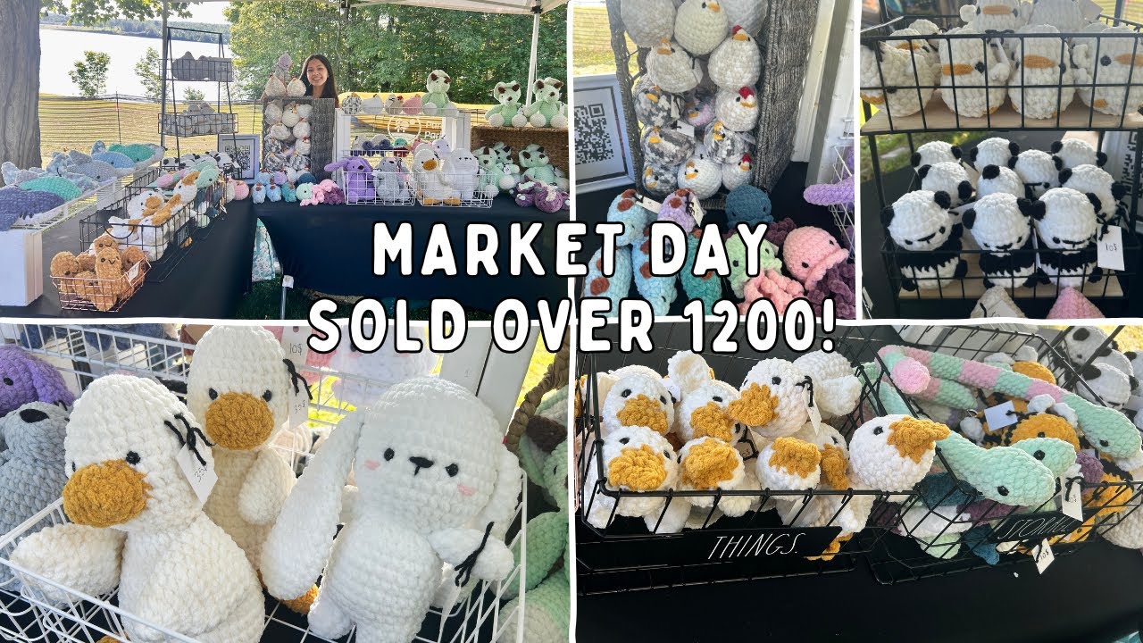 MARKET DAY! One of my best markets yet!