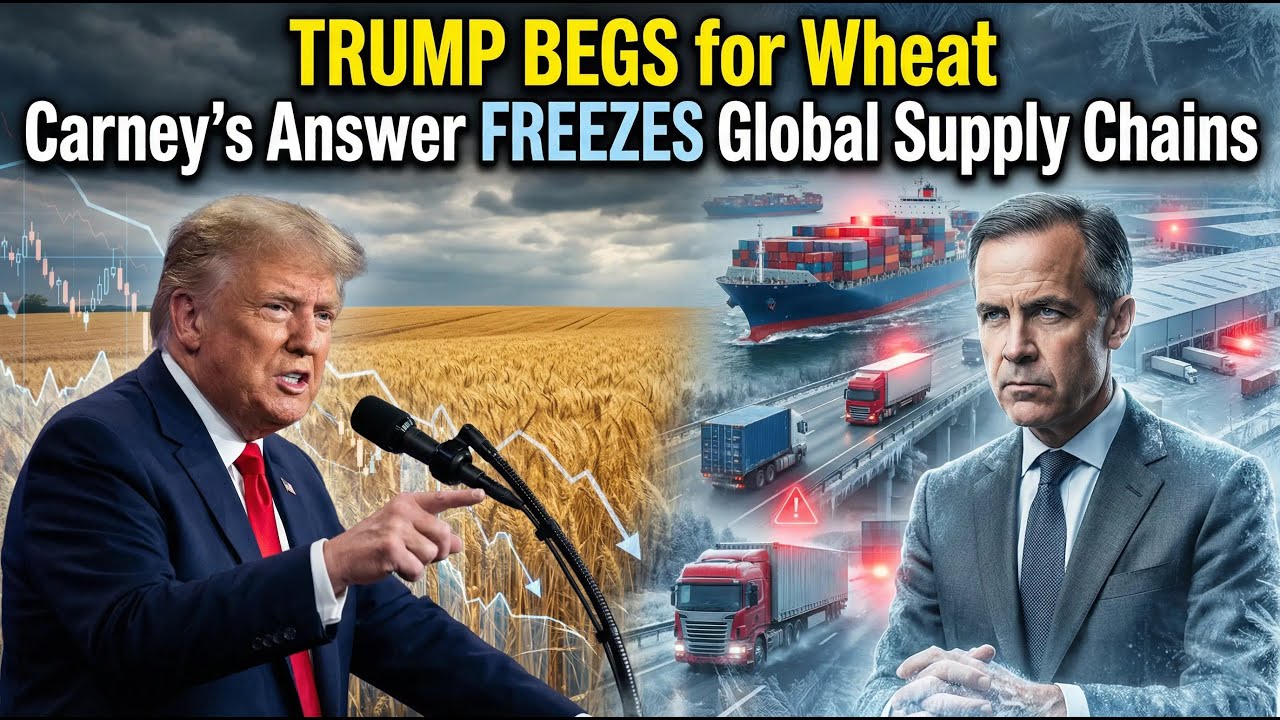 TRUMP BEGS for Wheat | Carney’s Answer FREEZES Global Supply Chains