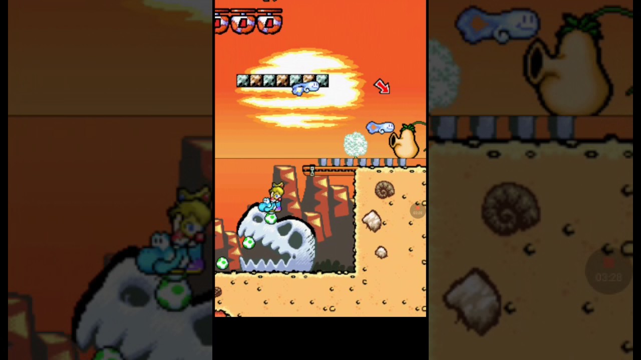 Yoshi Island DS 2-3 100 points