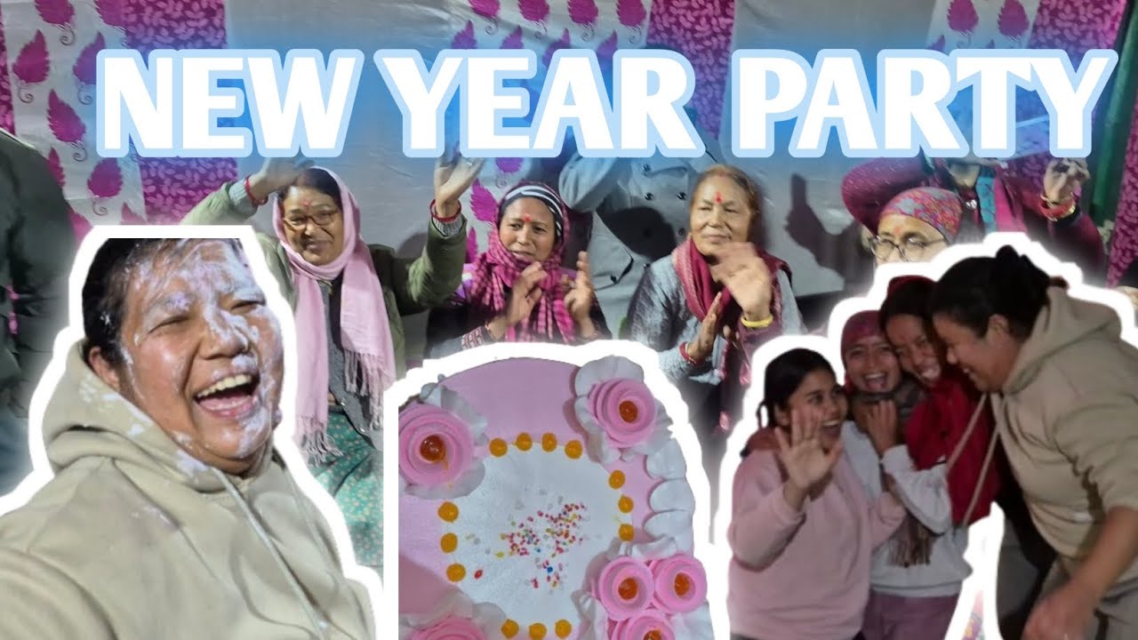New Year Party 🎉✨️| Happy New Year 2026 | Dharchula vlog| 