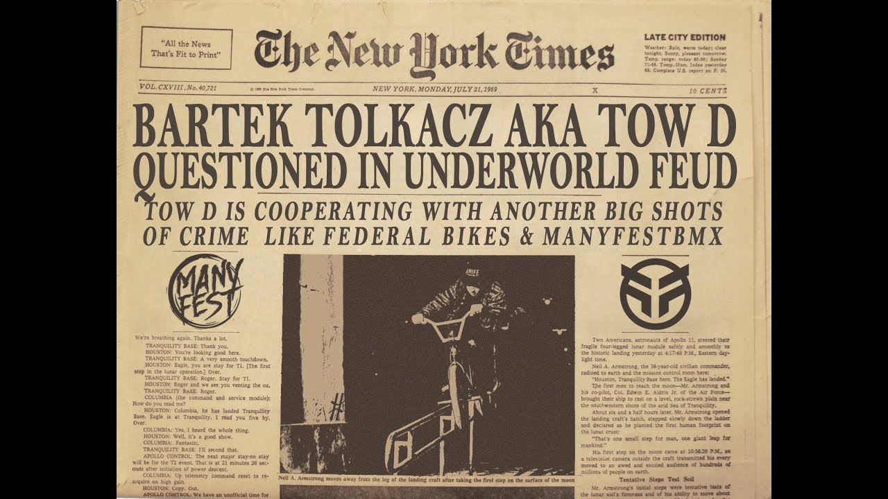 Federal Bikes x Manyfest BMX: Bartek 