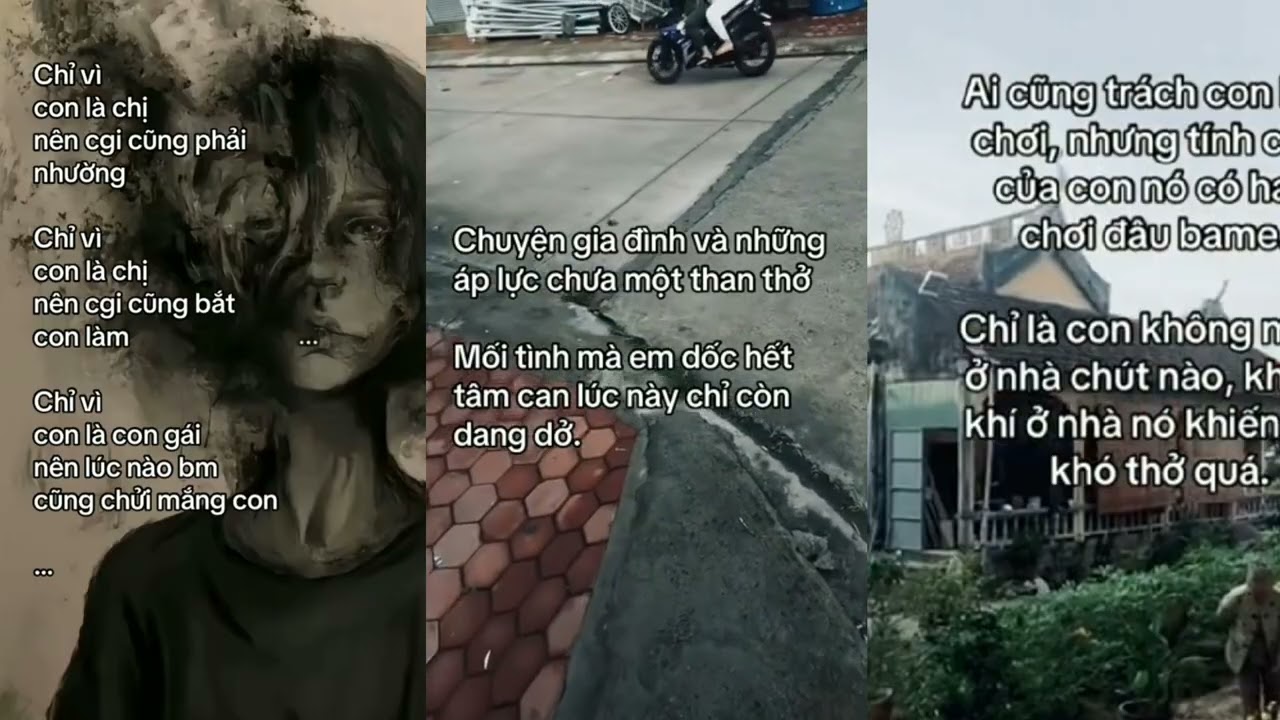 (Tiktok tâm trạng về GĐ) mn cho e xin 1 live❤