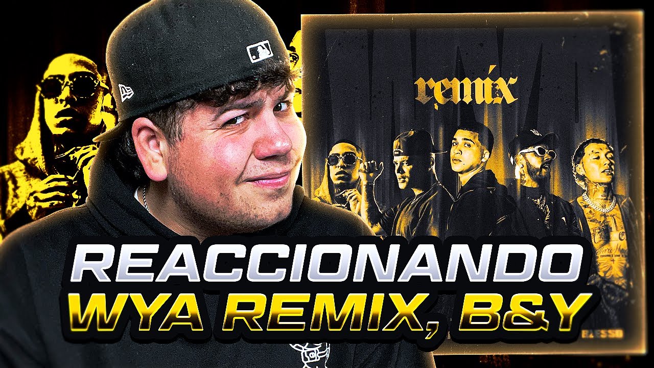 MI REACCIÓN a WYA REMIX BLACK AND YELLOW 🤩 J Abdiel, Anuel AA, Blessd, Izaak, Pirlo