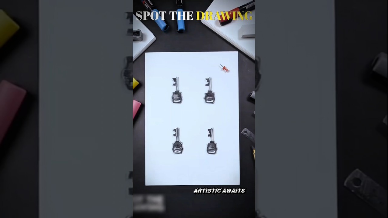 Spot the Drawing 👀🎨 | Only Sharp Eyes Can Find It! | 