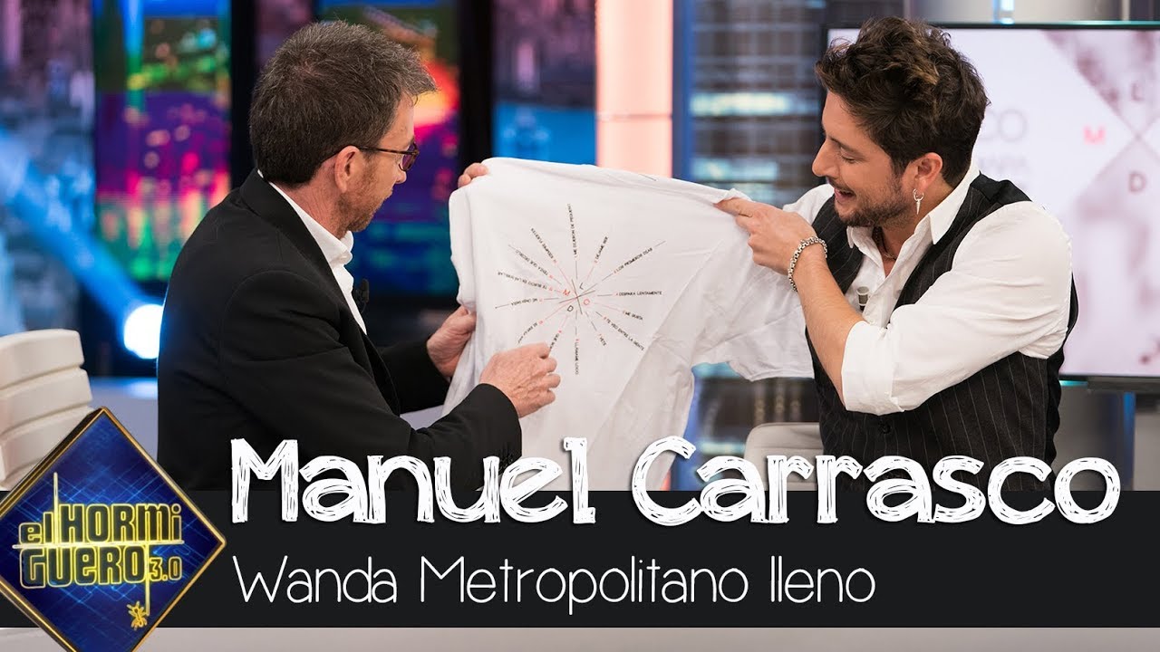 Manuel Carrasco explica lo que se siente llenando el Wanda Metropolitano - El Hormiguero 3.0