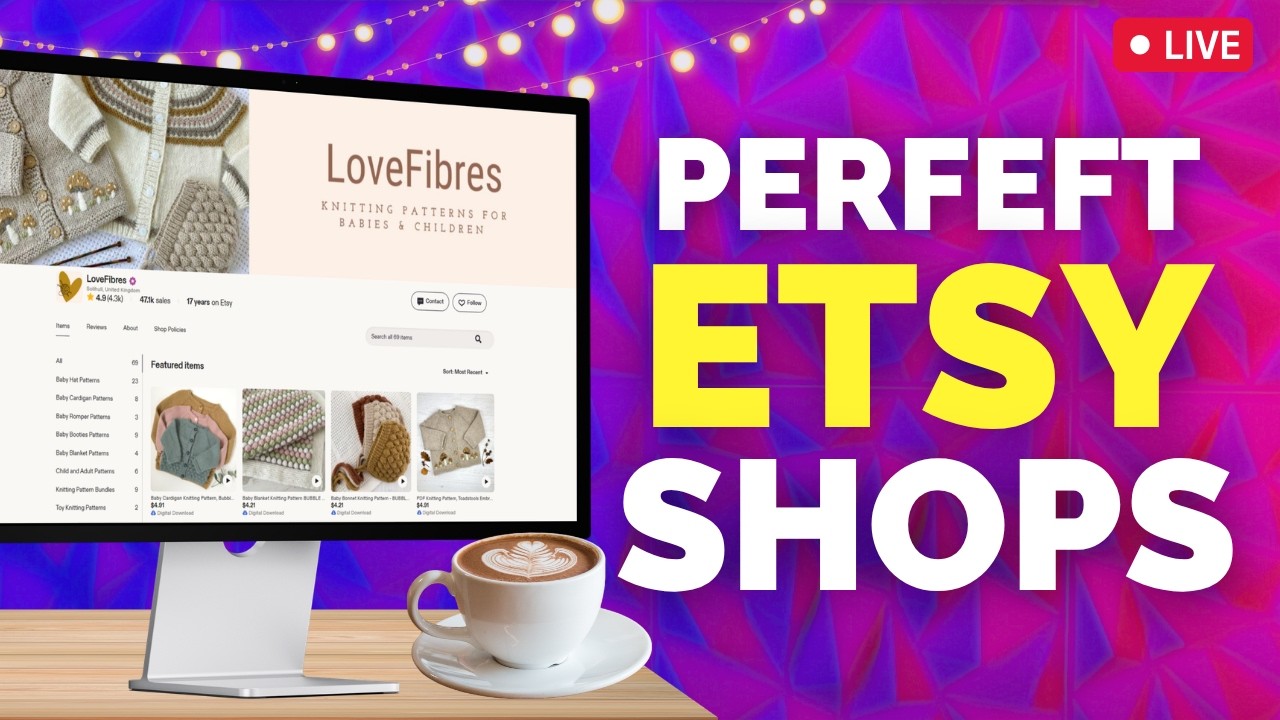 Perfect Etsy Shop Examples - The Friday Bean Coffee Meet
