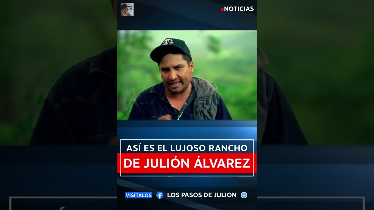 ASI ES LUJOSO RANCHO DE JULION ALVAREZ EN CHIAPAZ