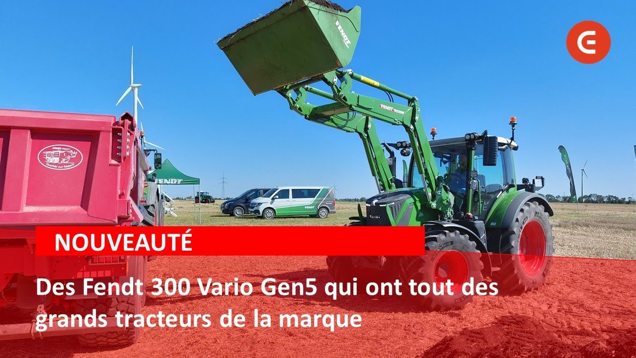 Une assistance automatique au freinage sur les nouveaux FENDT 300 Vario Gen5