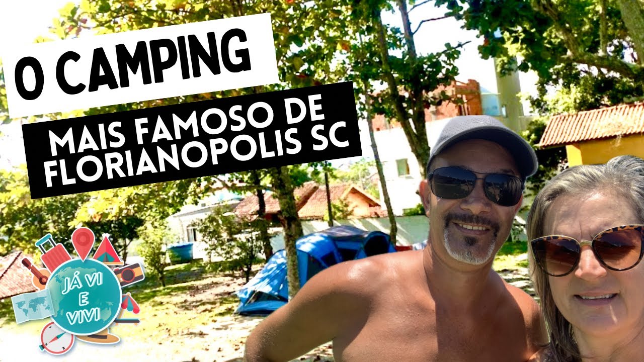O CAMPING MAIS PROCURADO EM FLORIANÓPOLIS SC | Praia de Canas Vieiras