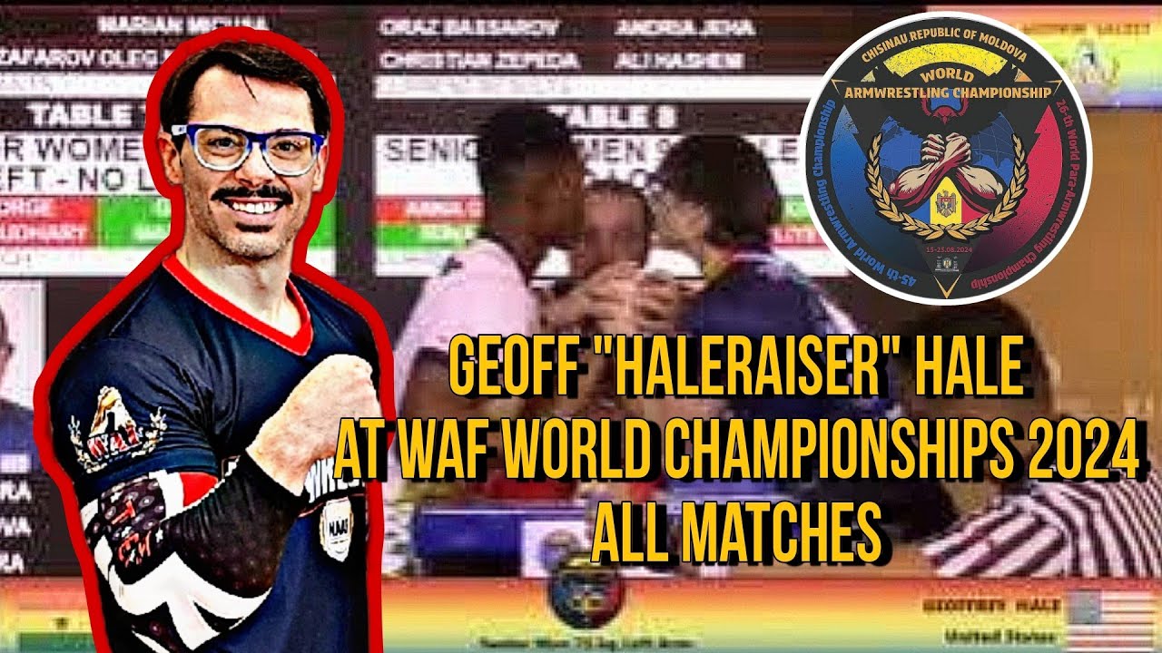 Geoff Hale Matches at WAF World Championships 2024 Left/Right