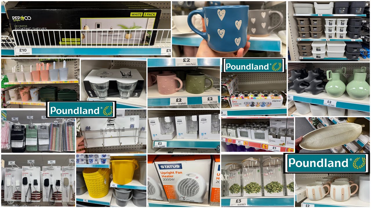 ♦️POUNDLAND♦️WHA’S NEW IN STORES😍HOMEDECOR, KITCHEN,BATHROOM and STORAGE ITEMS 🔹February 2026🔹