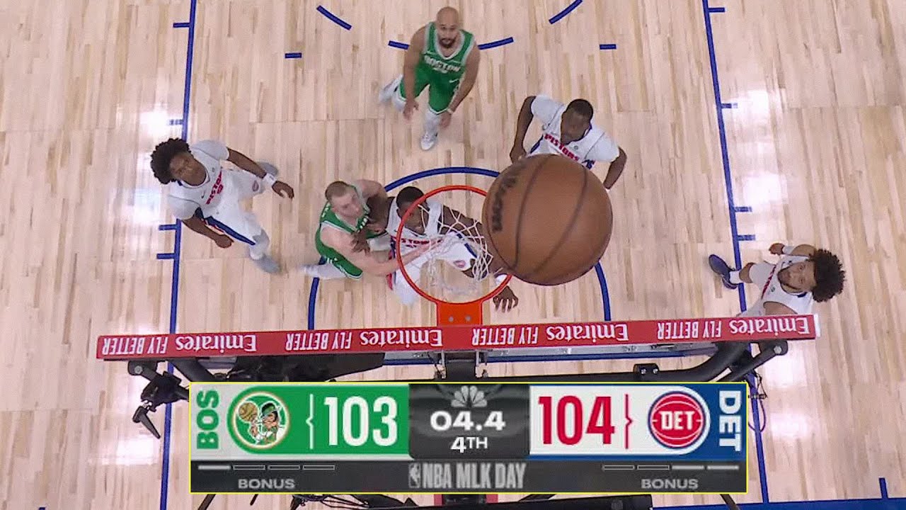 Final 3:52 WILD ENDING Celtics at Pistons 👀 | January 19, 2026