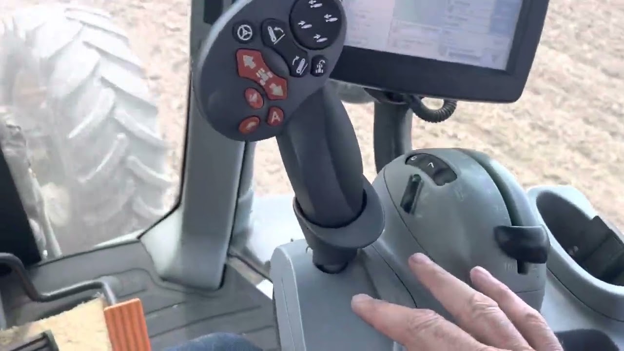 New holland t8 headland management operation