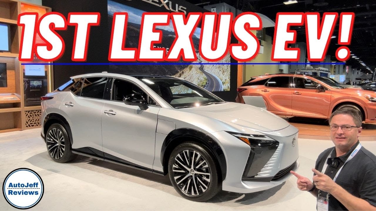 2023 Lexus RZ 450e: The 1st Lexus EV! + CRAZY Steering Wheel!