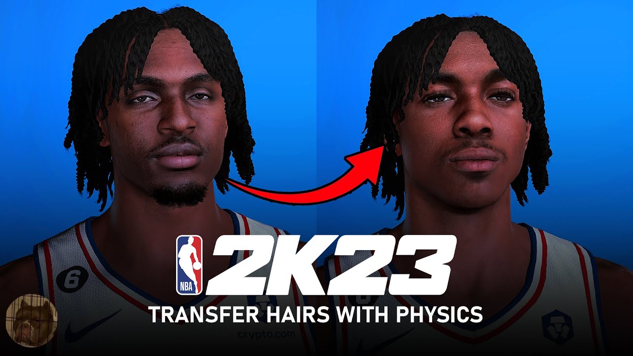 How to Transfer Hair With Physics on NBA 2K23 (Modding Tutorial)
