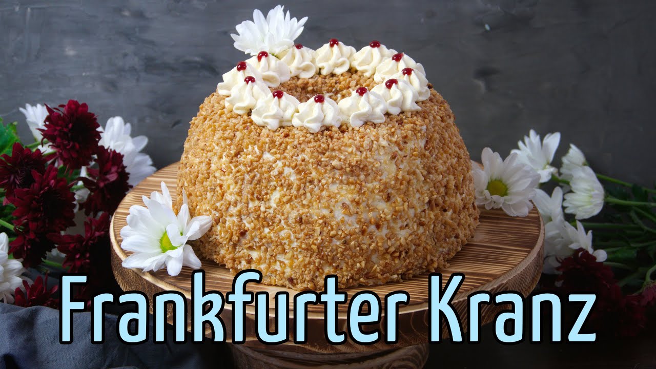 Frankfurter Kranz Backen | das wohl einfachste Rezepte für einen Frankfurter Kranz!