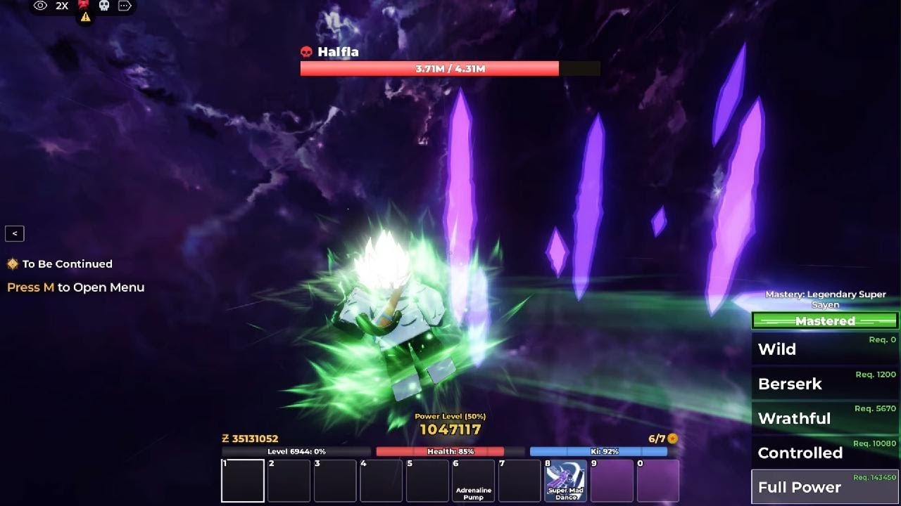 Roblox Dragon Soul | insane mode broly (Lssj only, No Moves, No Souls, No Glitches, 50% pl output)