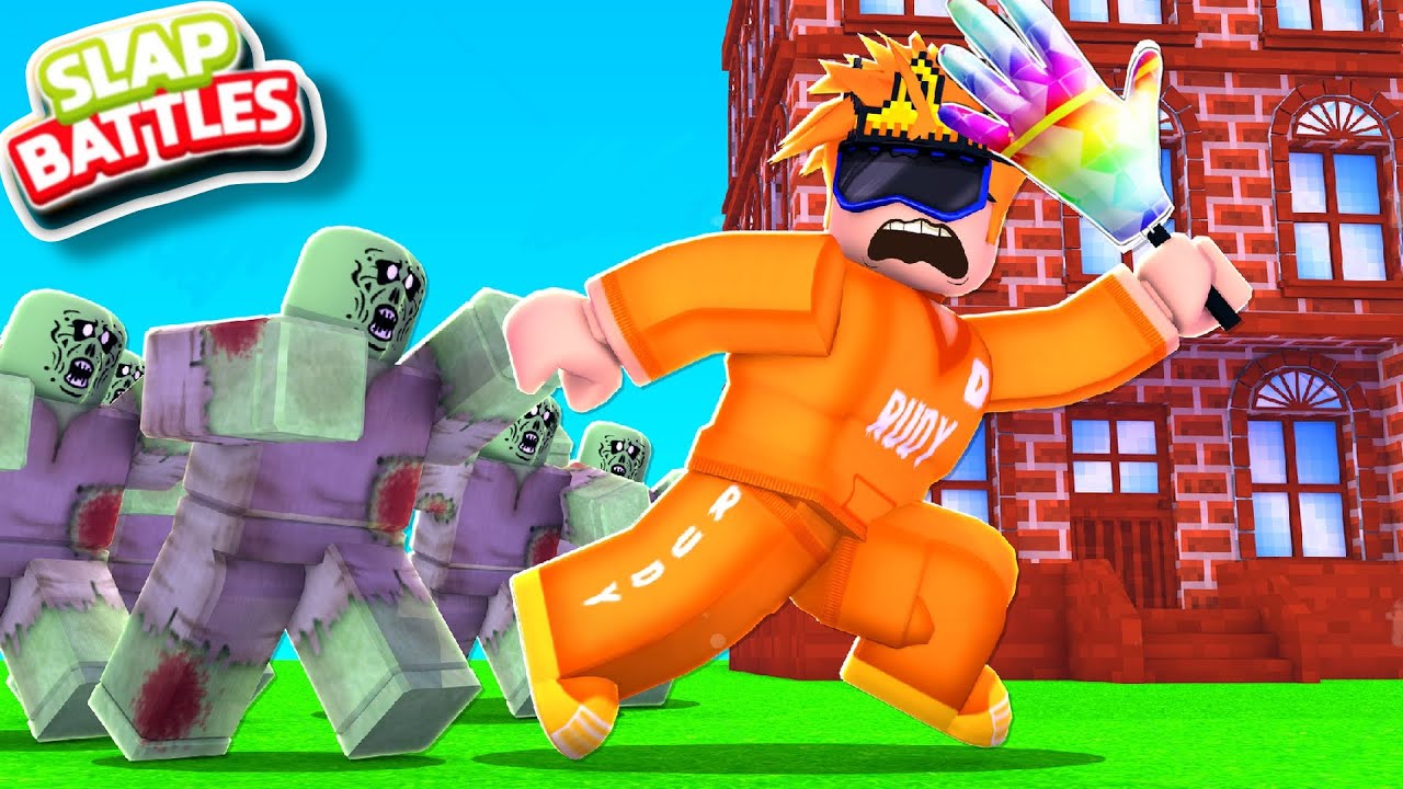 BUILD TO SURVIVE IN SLAP BATTLES ft. Admin Glove Clone() | ROBLOX