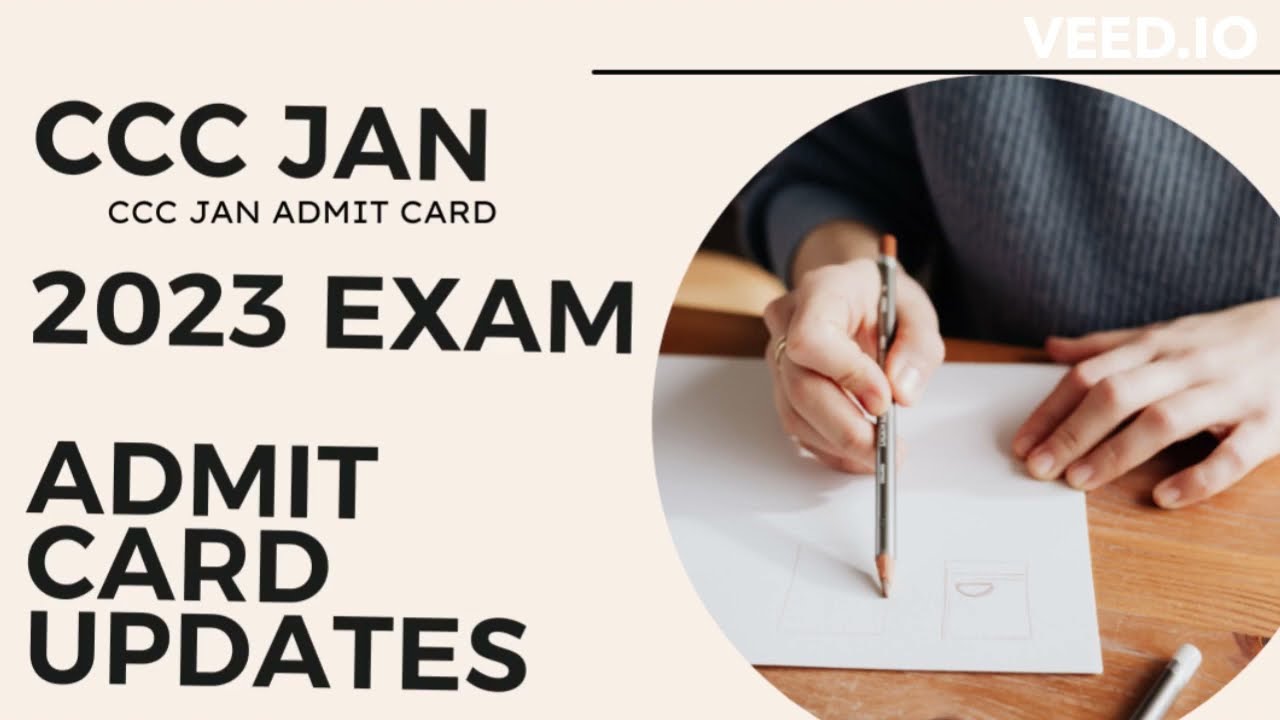 ccc jan 2023 admit card released #cccexams #ccc2023jan #admitcard