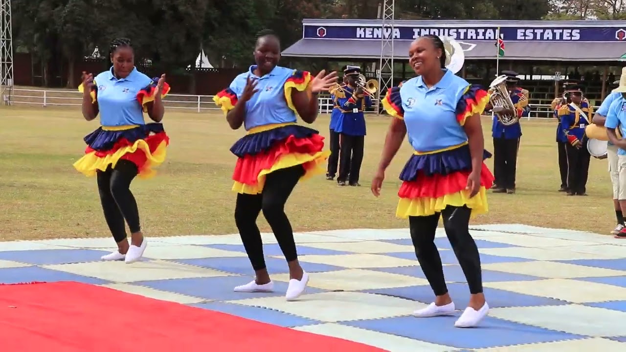 Kenya Police Band Performing Vaida.
