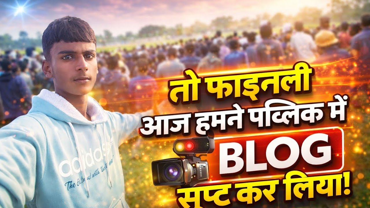 Finally Shot My First Public Vlog 😱 | Public Reaction Was CRAZY