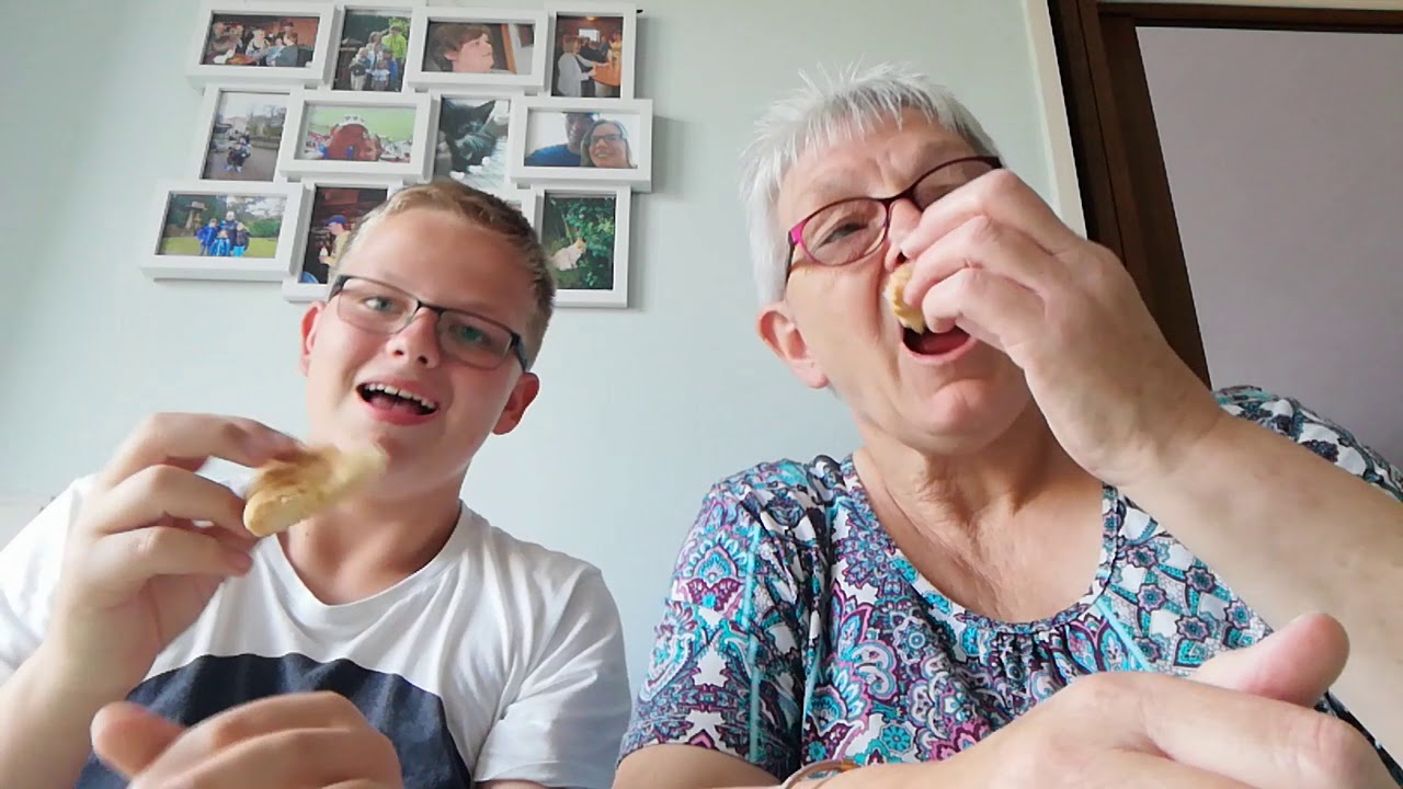 Koeken testen met moeke