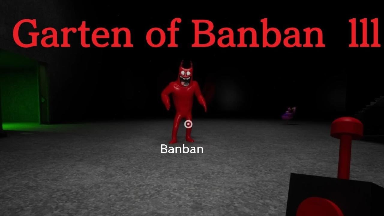 Passei horas para acabar este jogo mas valeu a pena! (Jogo completo) #horror #gartenofbanban3 