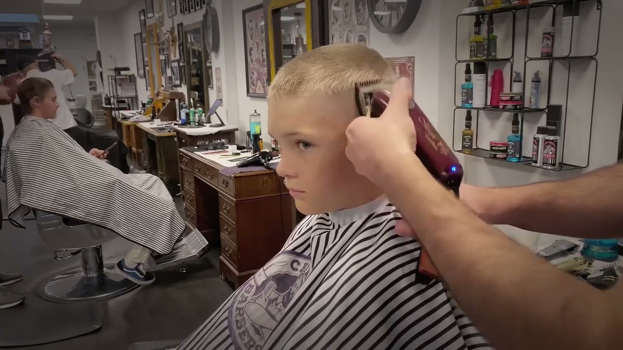 Buzzcut Fade - Watch the Hairstyle Transformation Backwards from End to Beginning!