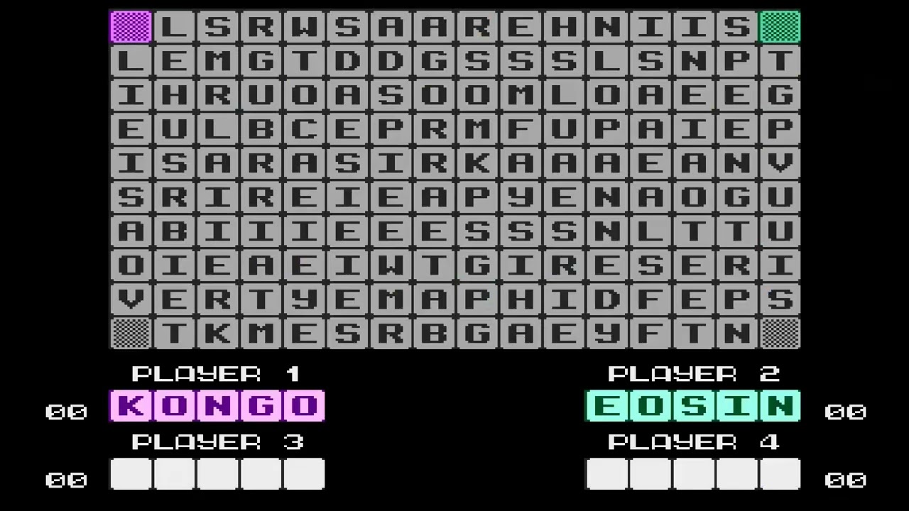 ATARI 8BIT XL XE Word Frenzy Houra Franti&scaron;ek Frantisek Flop Fandal 2026 400 800 600 1200 1400 1450 A