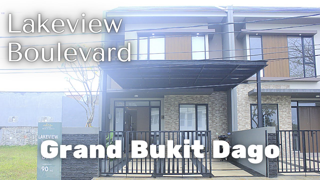 Rumah Mewah dan Modern!! Lakeview Boulevard, Grand Bukit Dago!!!