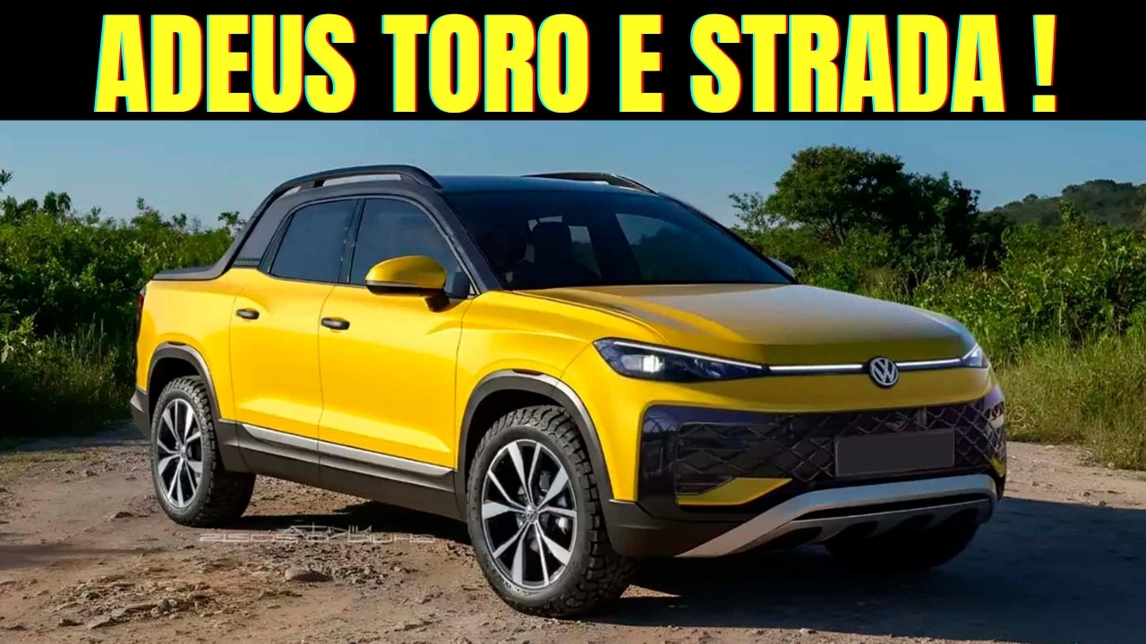 ADEUS GASOLINA? A Nova Picape H&iacute;brida da VW que &eacute; Orgulho Nacional e Terror da BYD e FIAT