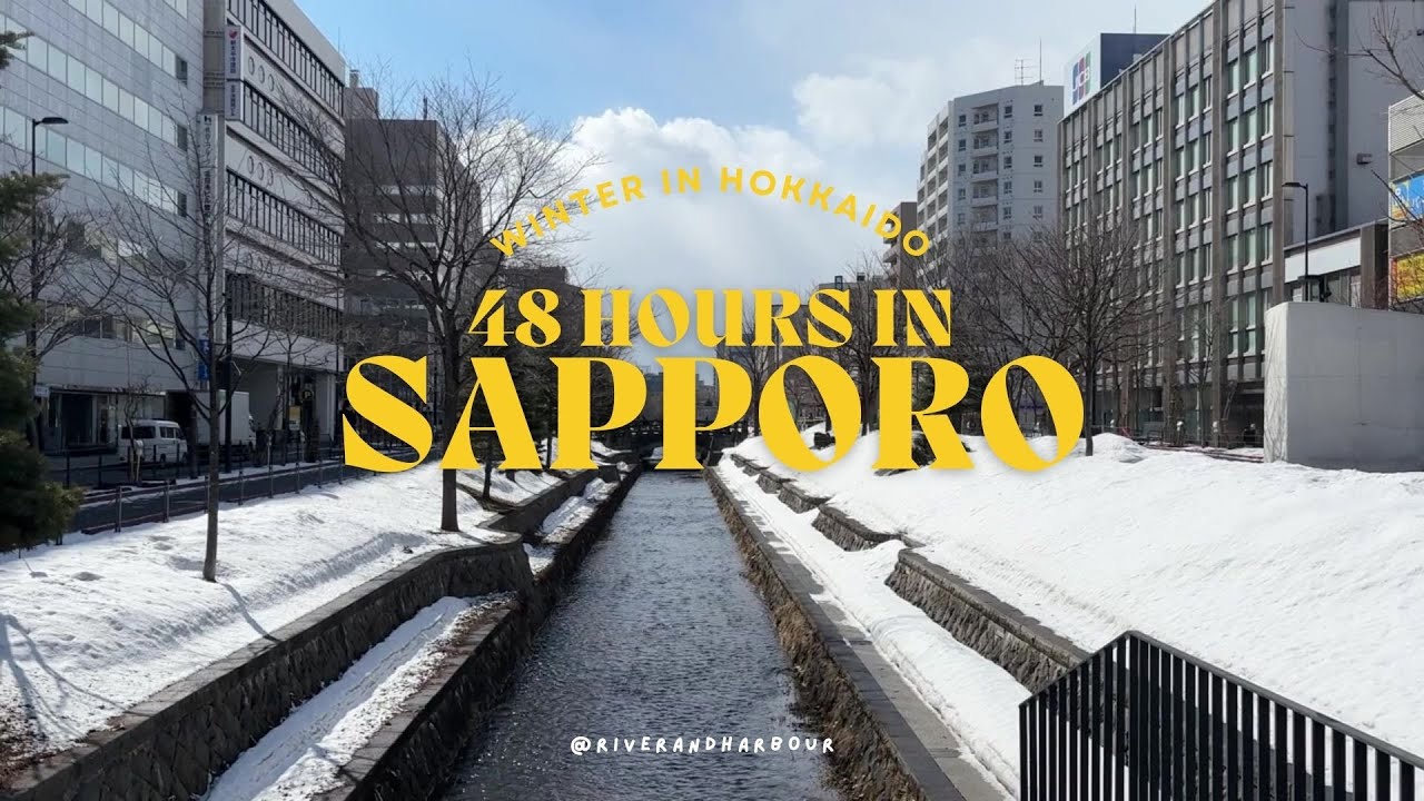 48 Hours in Sapporo 札幌 | Must-Try Food, Snowy Streets & Hidden Gems in Hokkaido 北海道❄️