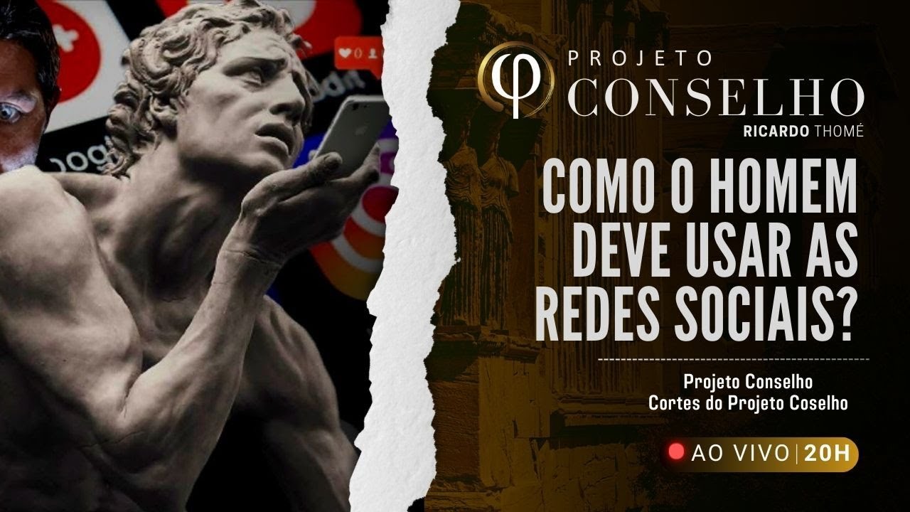 Como UM HOMEM Deve Usar As REDES SOCIAIS | AulaMestra #27